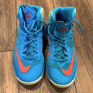 blue and orange hyperdunks